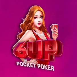 Logo of 6 Up Pocket Poker from FlipLuck at BetLabel Casino