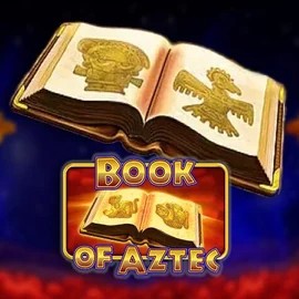 Logo of Book of Aztec from Amatic Industries at BetLabel Casino