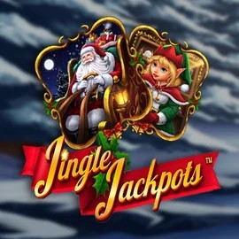 Jingle Jackpots slot logo by Dragon Gaming at BetLabel CasinoJingle Jackpots